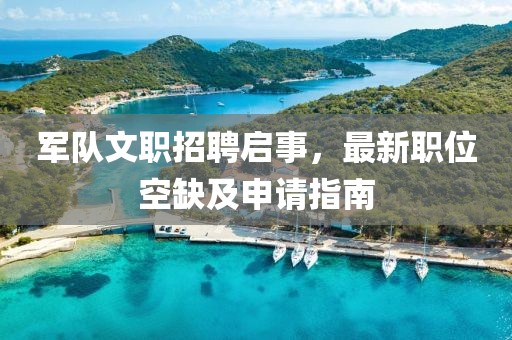 军队文职招聘启事，最新职位空缺及申请指南