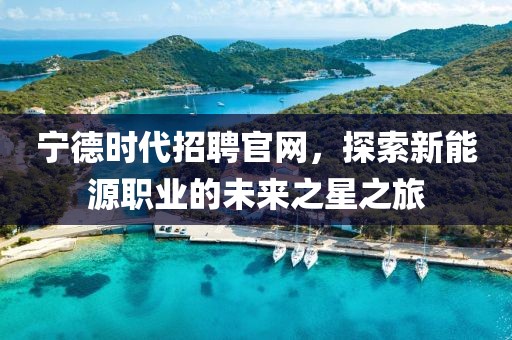 宁德时代招聘官网，探索新能源职业的未来之星之旅