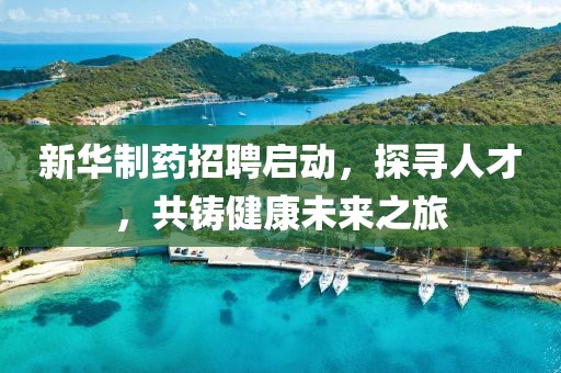 新华制药招聘启动，探寻人才，共铸健康未来之旅